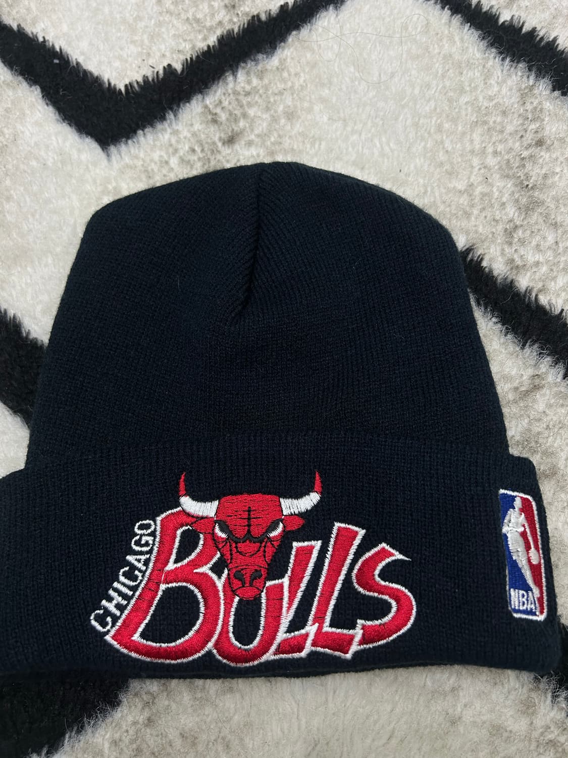 시카고불스 자수 비니/블랙 상품이미지2