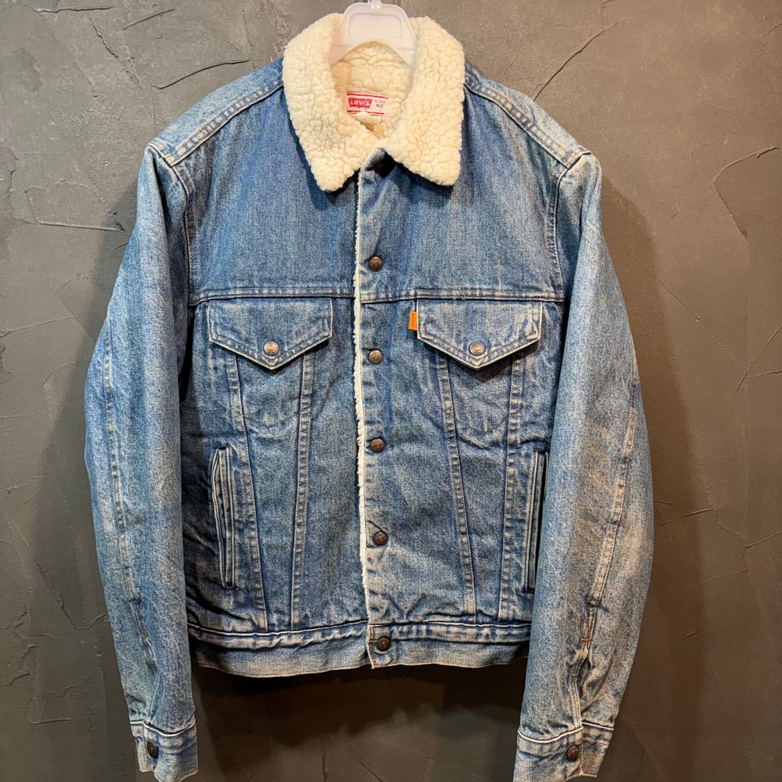 [42] LEVI's 리바이스 USA 데님 쉐르파 자켓 상품이미지1