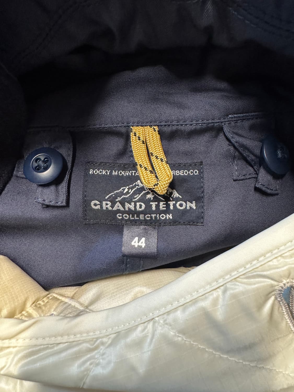 록키마운틴페더베드 그랜드테톤 피쉬테일 파카 네이비 44 상품이미지6