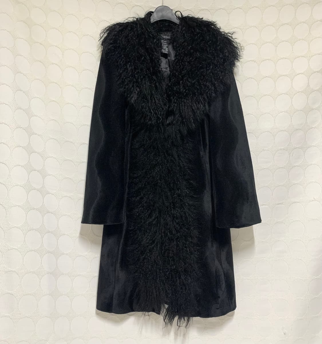 vintage black fur coat 상품이미지4