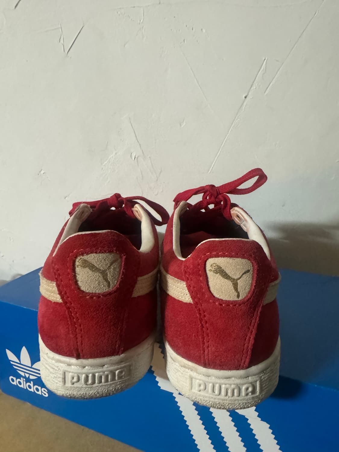 퓨마 스웨이드 레드 판매 상품이미지3