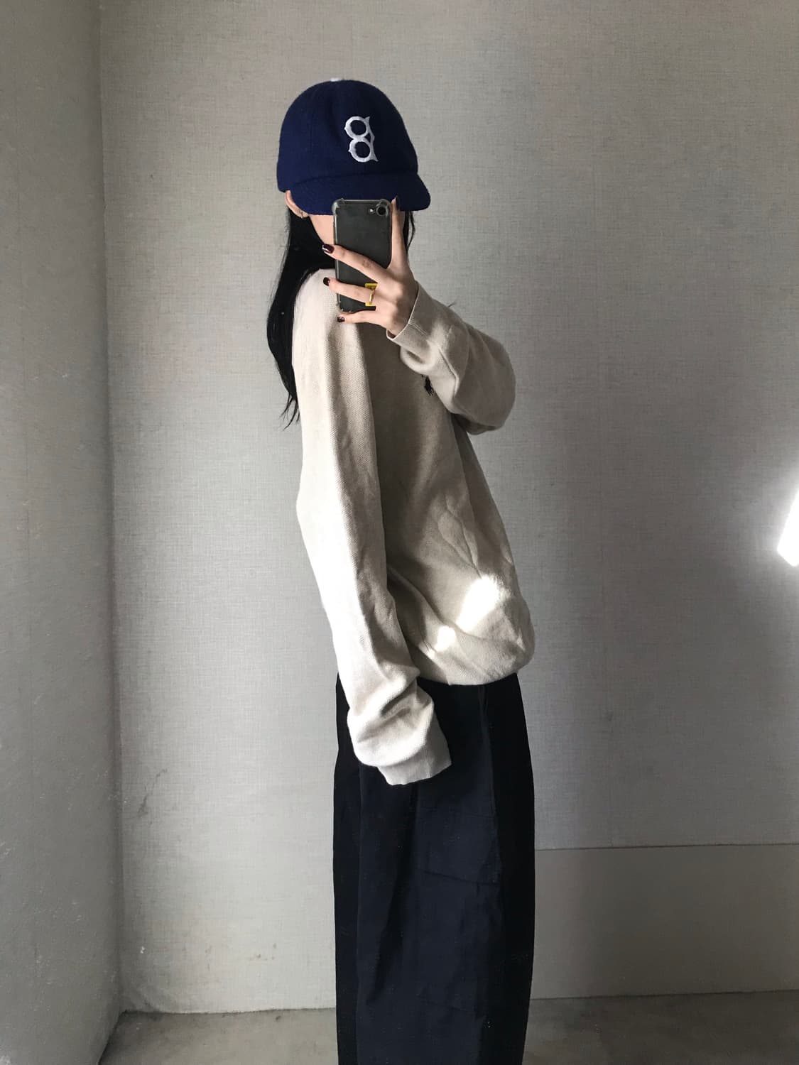 폴로 오트밀 니트 상품이미지4