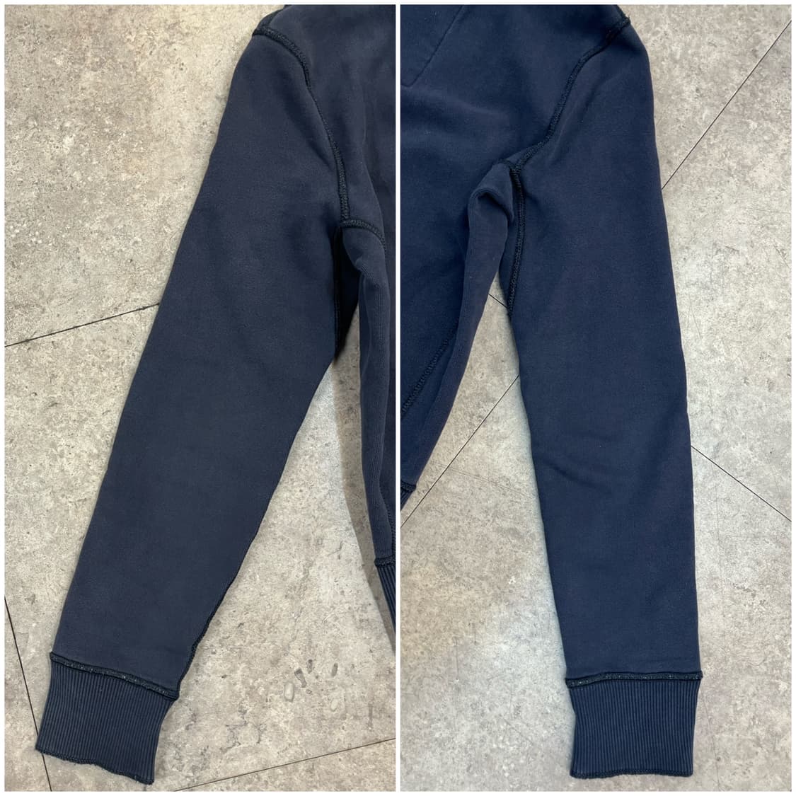 아베크롬비 기모 후드티 네이비 M #csz2547 상품이미지9