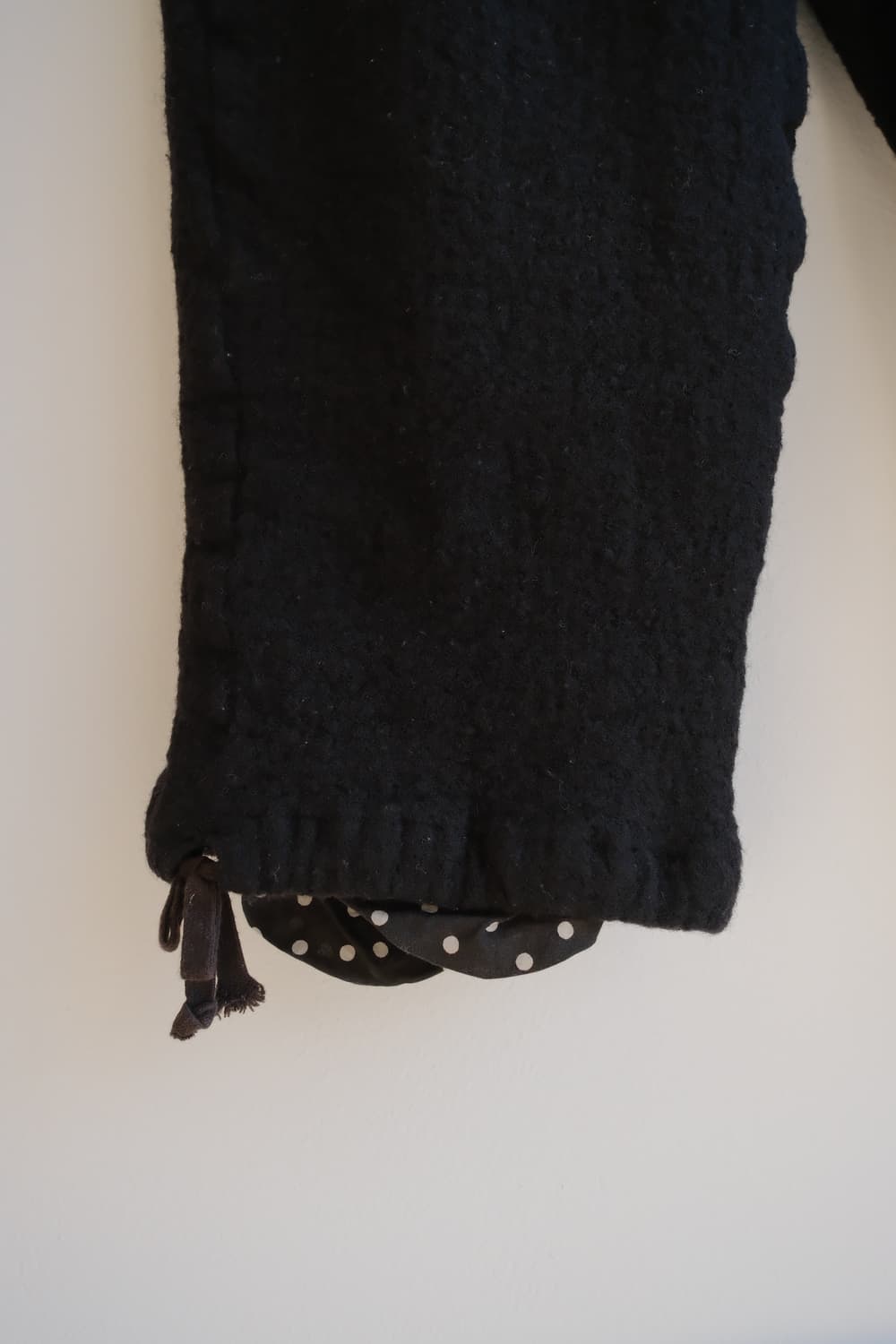 Boiled wool dot lining pants  상품이미지8