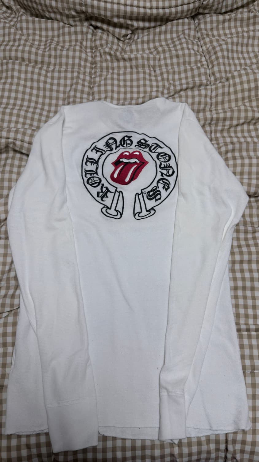 올드크롬 롤링스톤즈 자수니트 L 상품이미지1