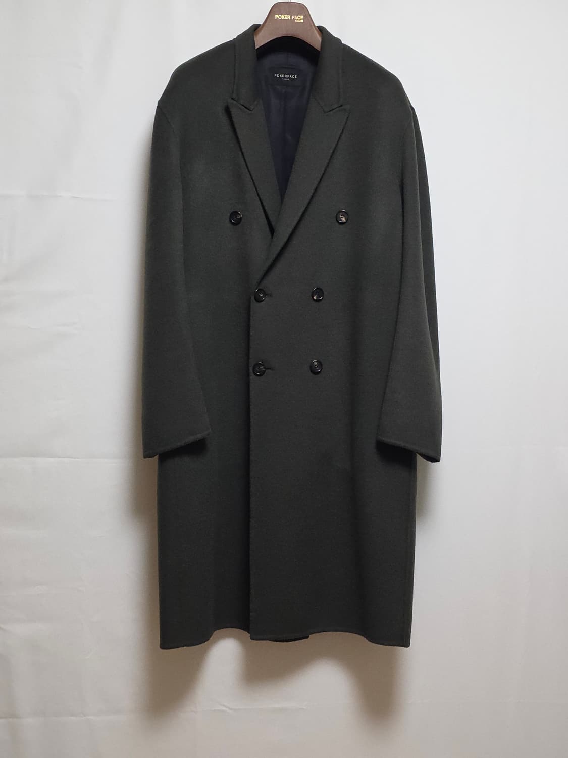 포커페이스 캐시미어 10% 더블브레스티드 코트 상품이미지2