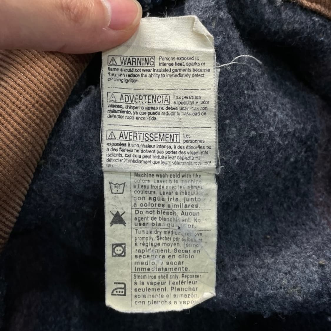105 칼하트 USA 데님 초어자켓  상품이미지6