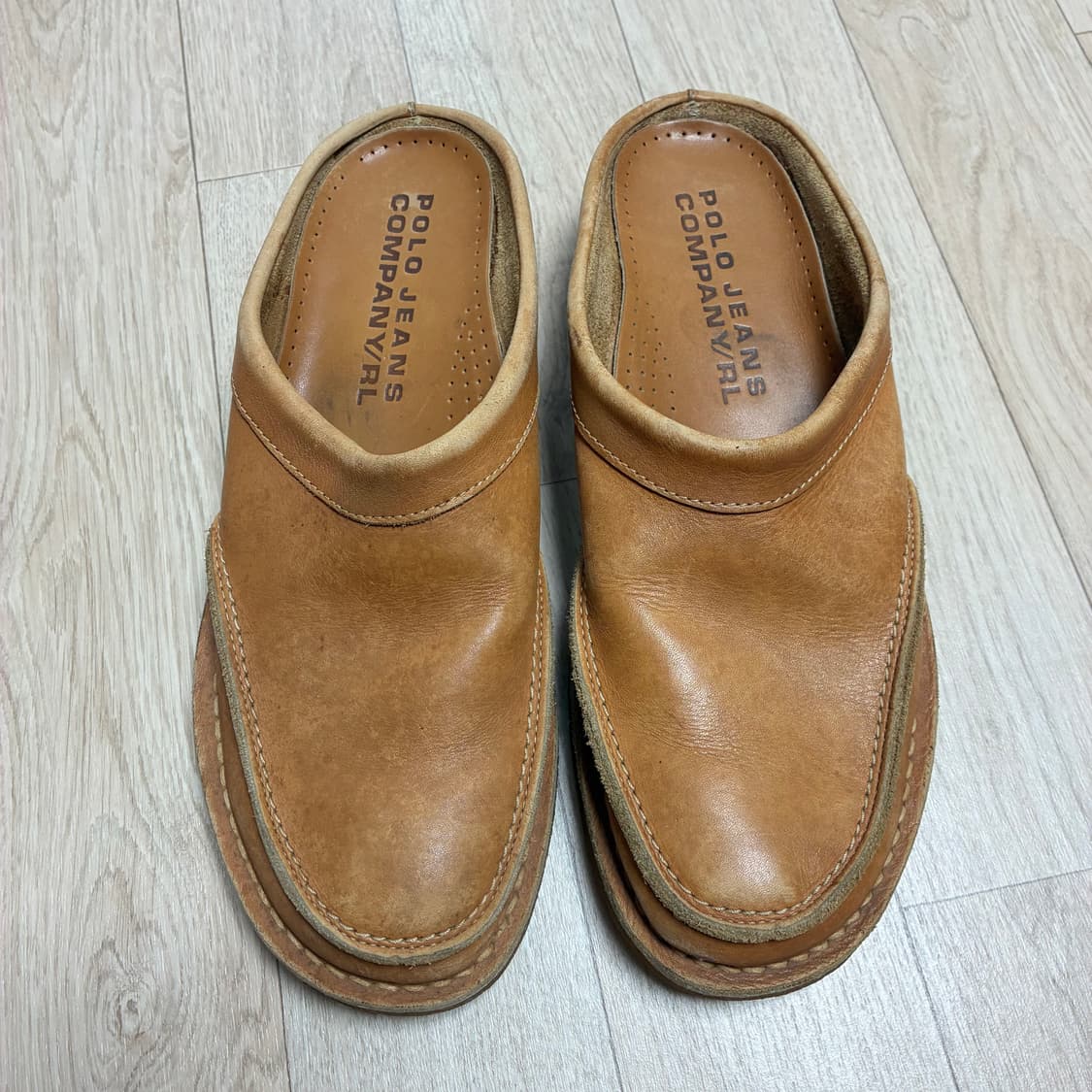 폴로 소가죽 빈티지 뮬 (260~265) 상품이미지2