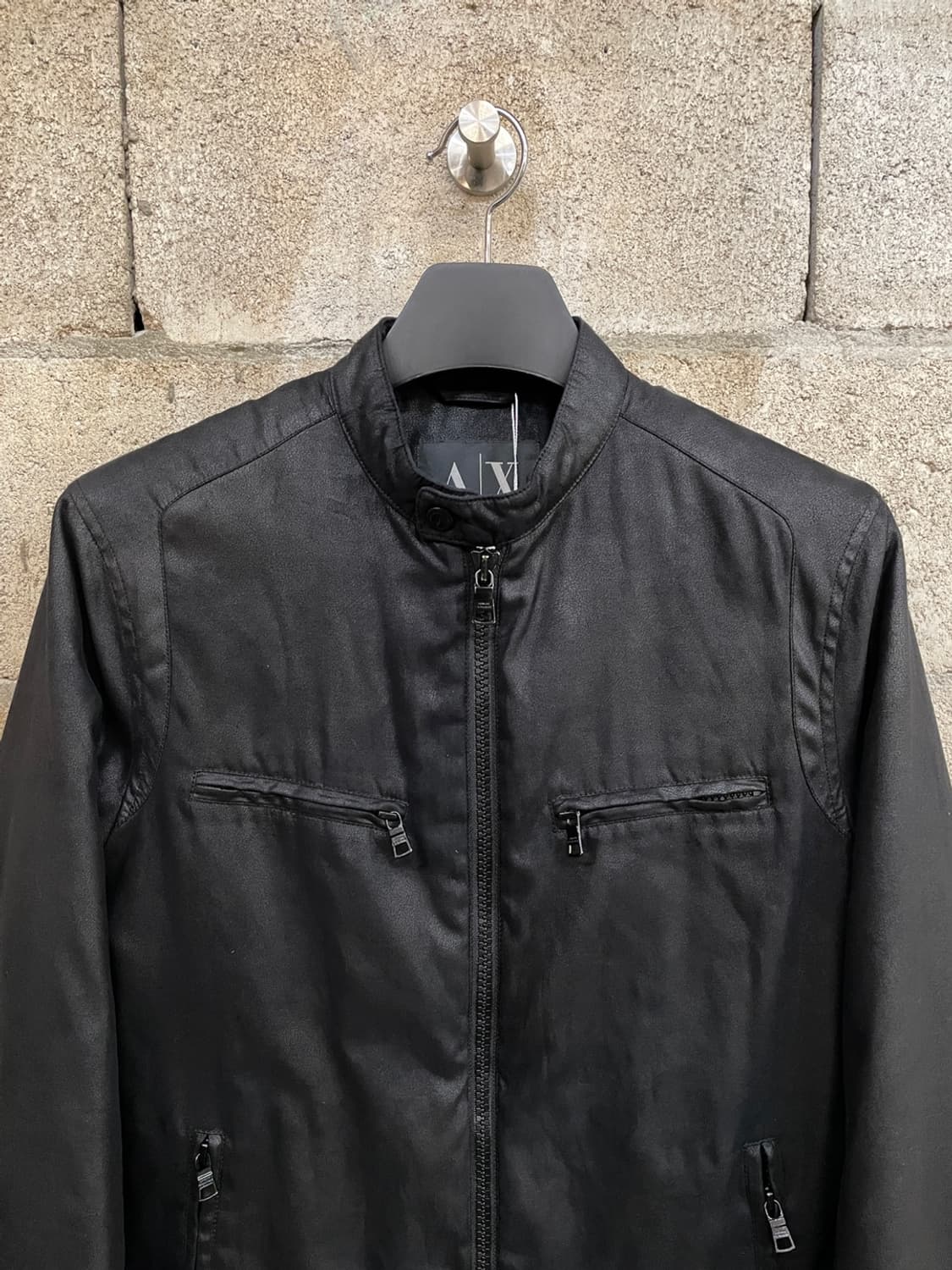 아르마니 익스체인지 싱글 라이더 자켓 상품이미지2