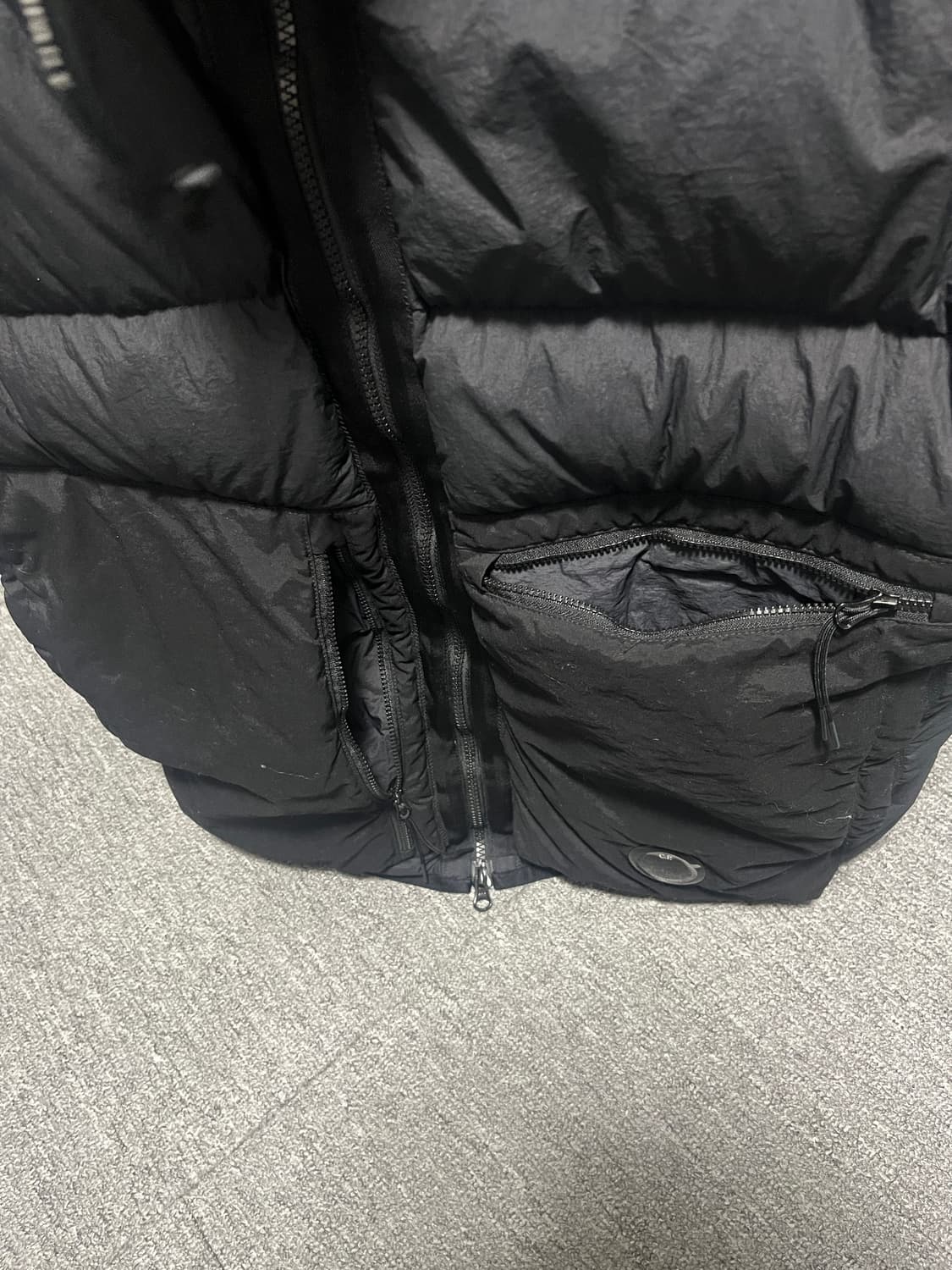 Cp컴퍼니 구스다운 패딩 조끼 52사이즈 정품 상품이미지2