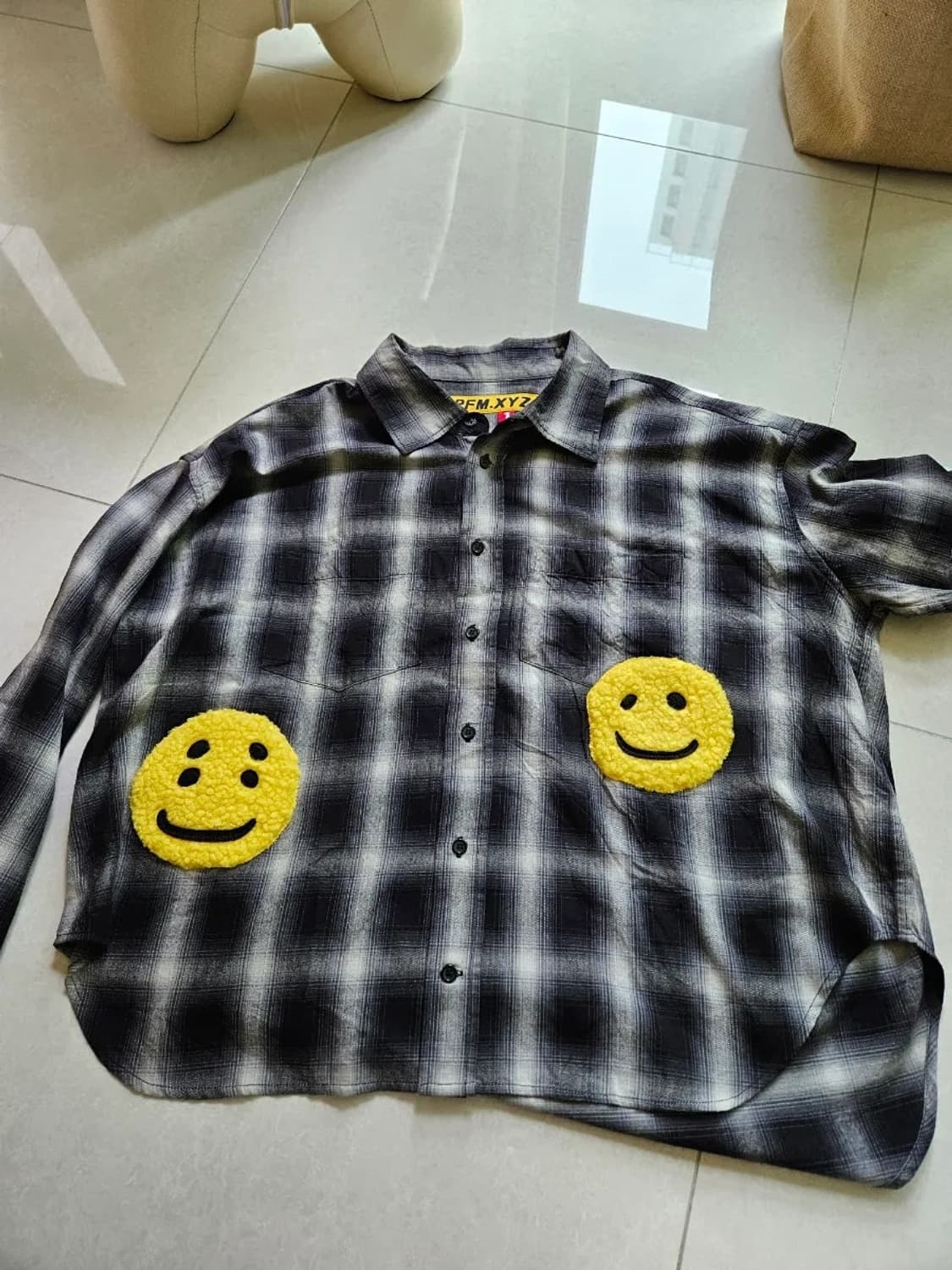 CPFM human made 더블 비젼 체크 셔츠 1사이즈 상품이미지1
