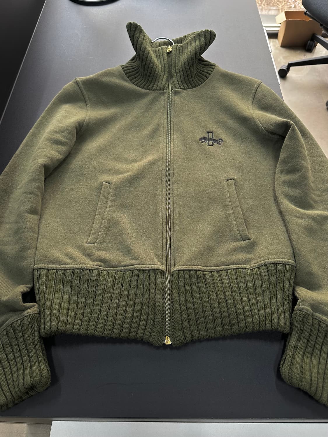 퓨마 OG Rudolf Dassler 하이넥 코튼골지집업 상품이미지7