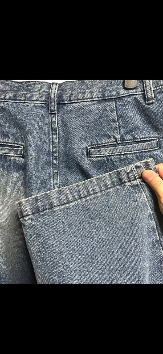 파브레가 카이원턱 와이드 데님팬츠 1size 상품이미지6