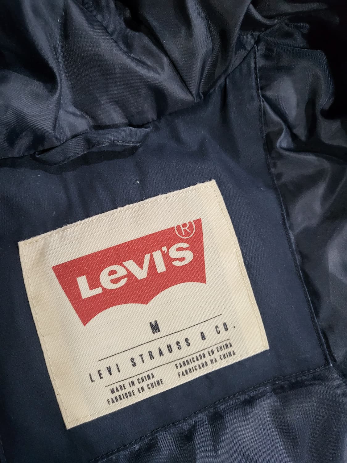 리바이스 네이비 자켓·점퍼 상품이미지5