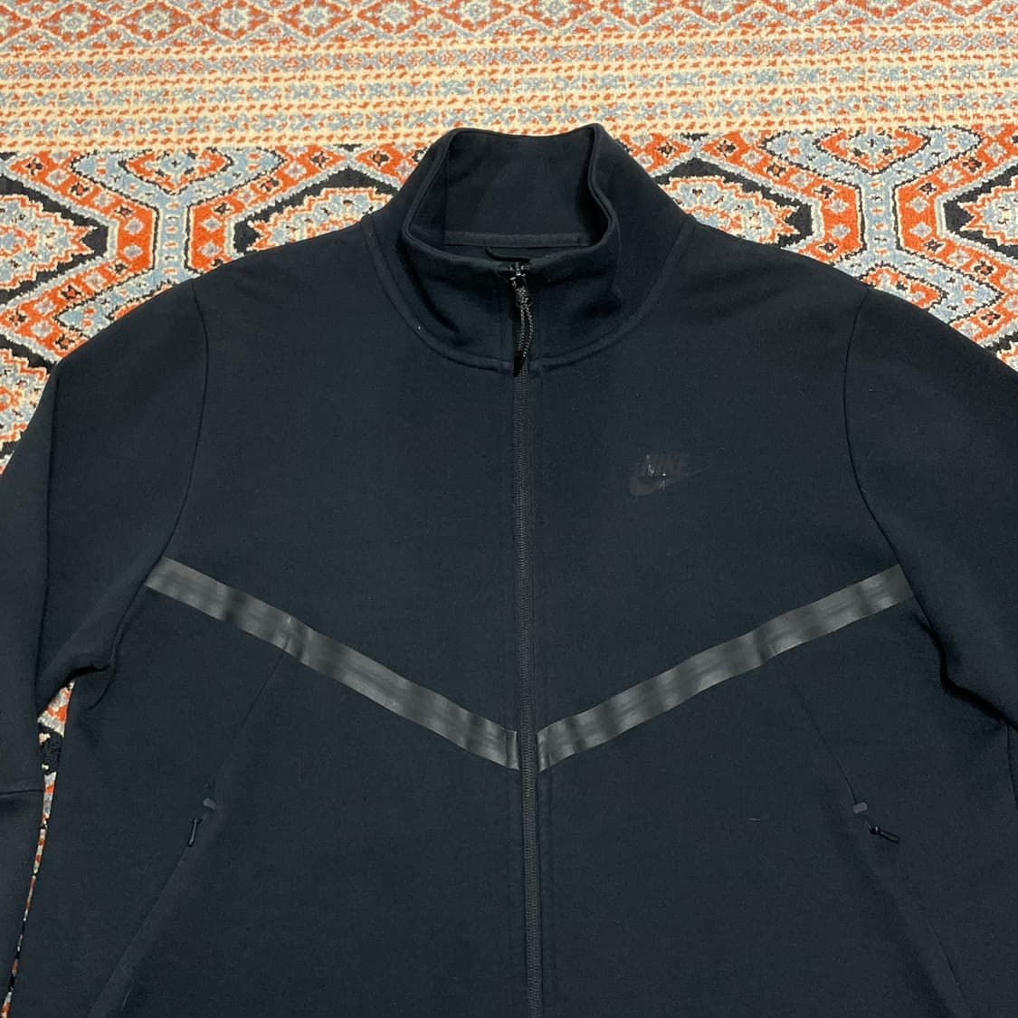 나이키 스펠로고 테크팩 블랙 집업 져지 남성L 상품이미지2