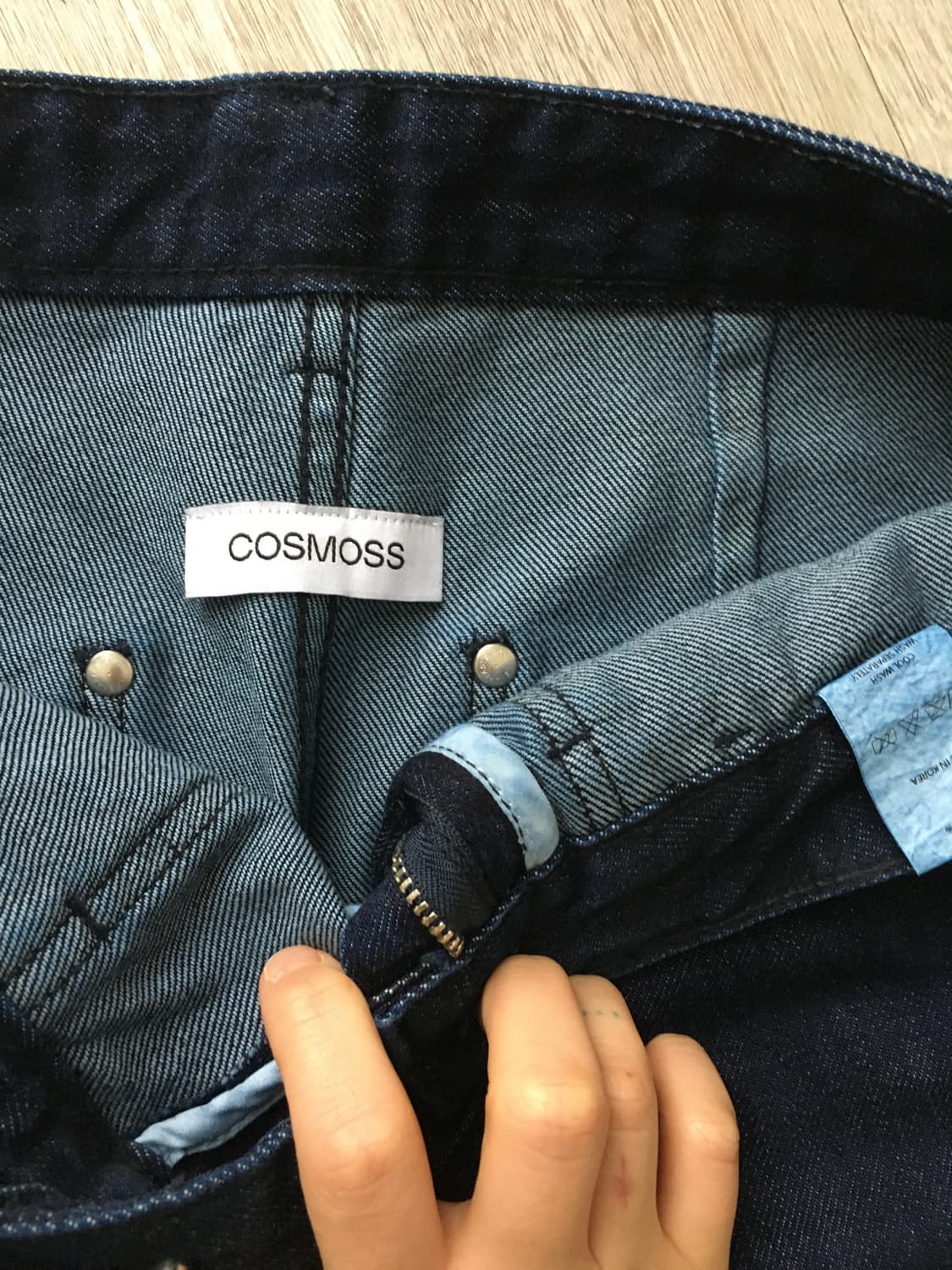 코스모스 Denim carpenter pants (deep blue) M 상품이미지6