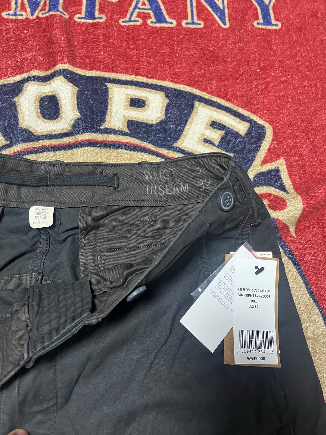 RRL 캔버스 서플라스 카고팬츠 더블알엘 상품이미지3