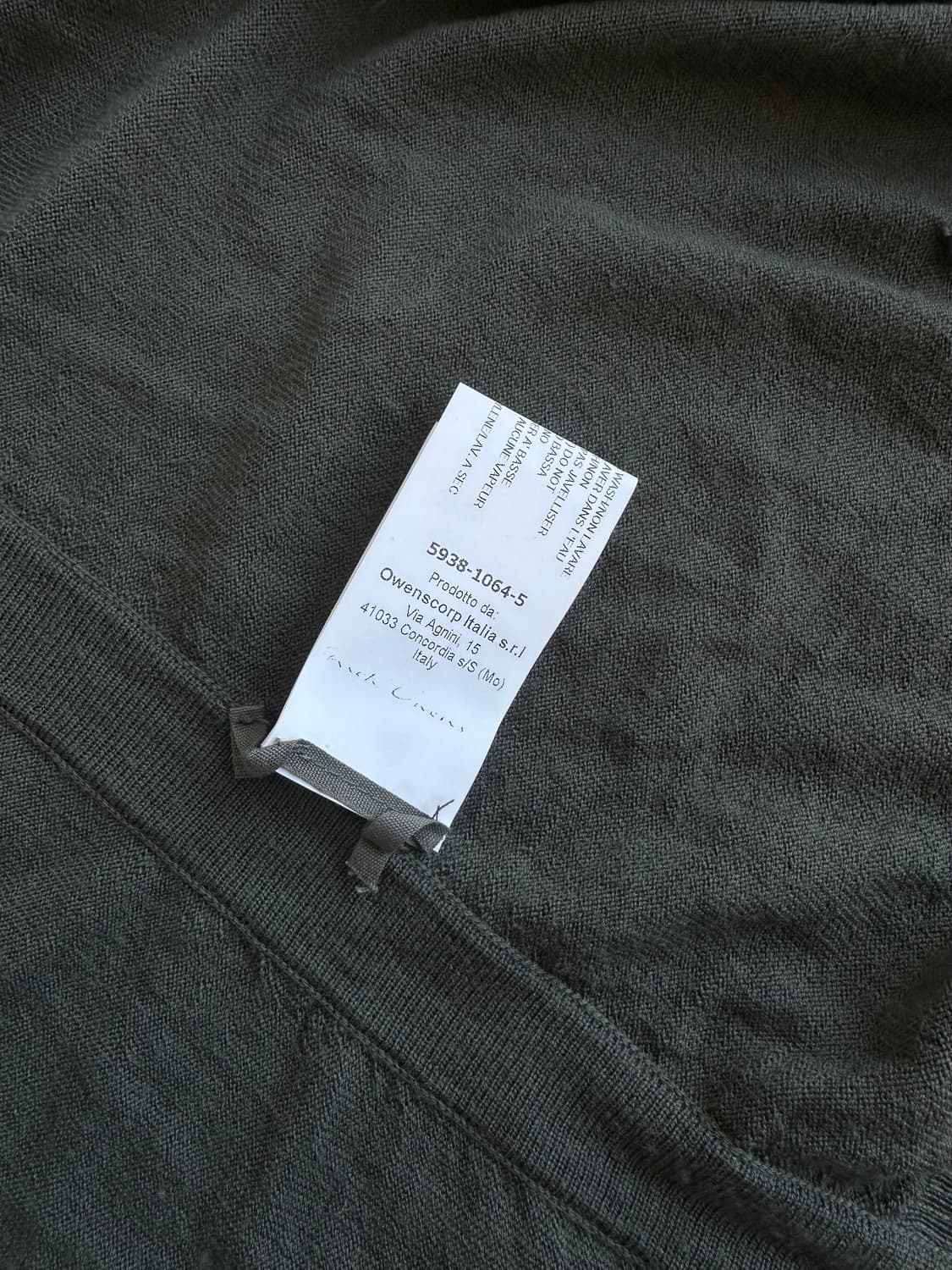 릭오웬스 2016 립 니트 가디건 상품이미지8