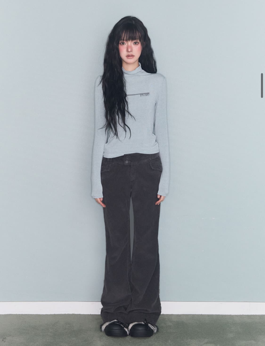 미레코 로우 코듀로이 팬츠 2사이즈 상품이미지3