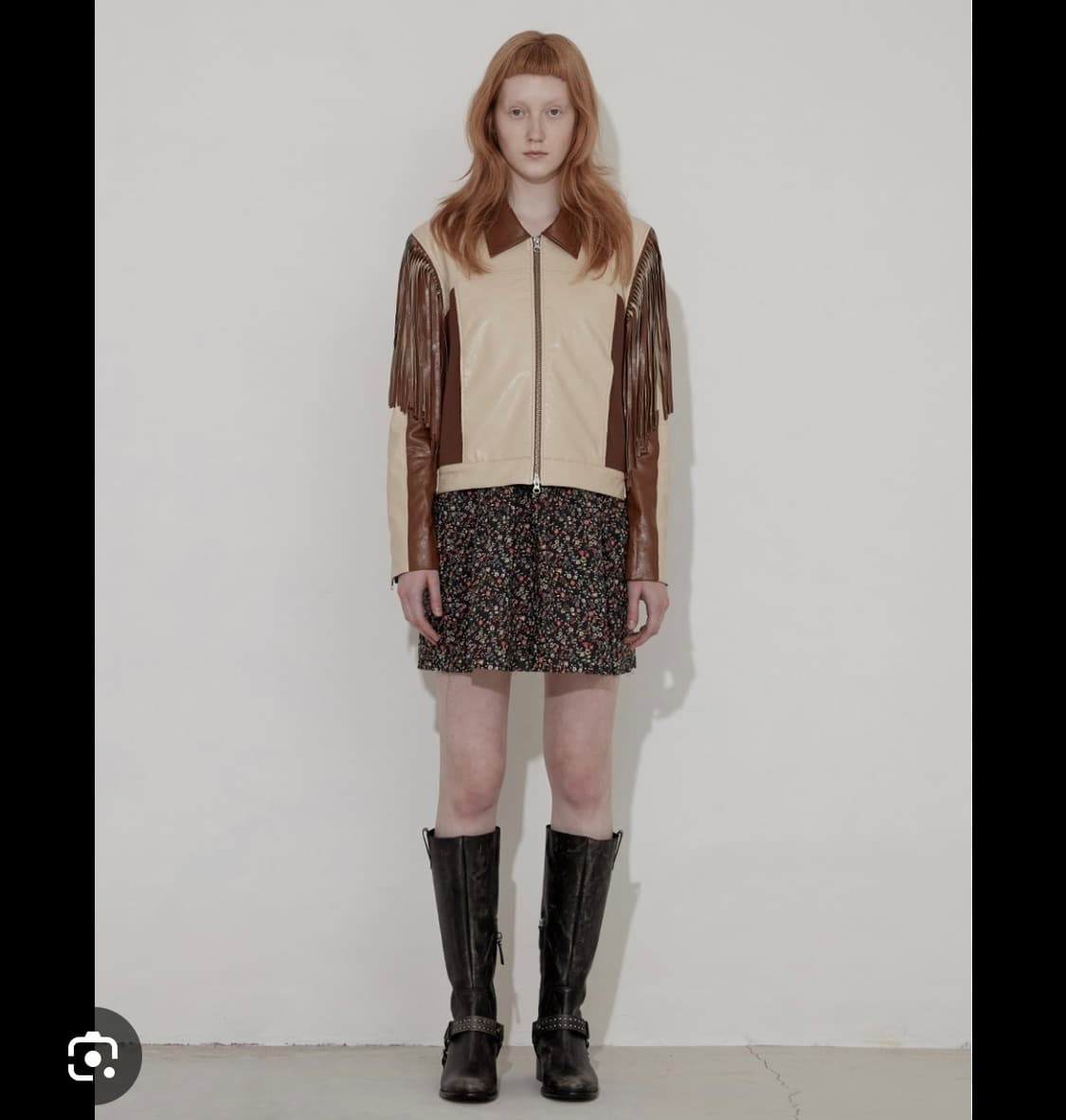 Salty pebble 프린지 자켓 상품이미지1