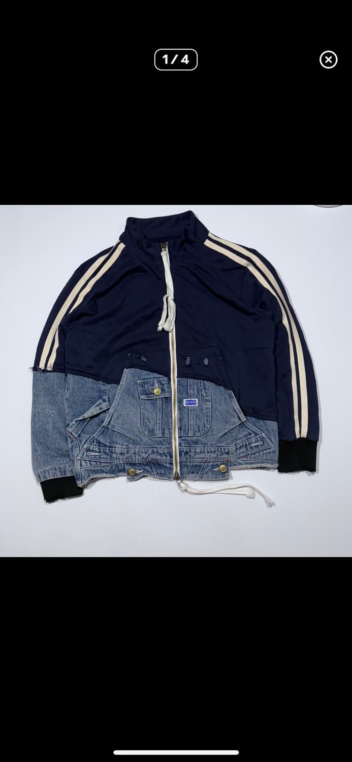 구매글)그렉로렌 네이비 트랙탑 xl 구매합니다 상품이미지1