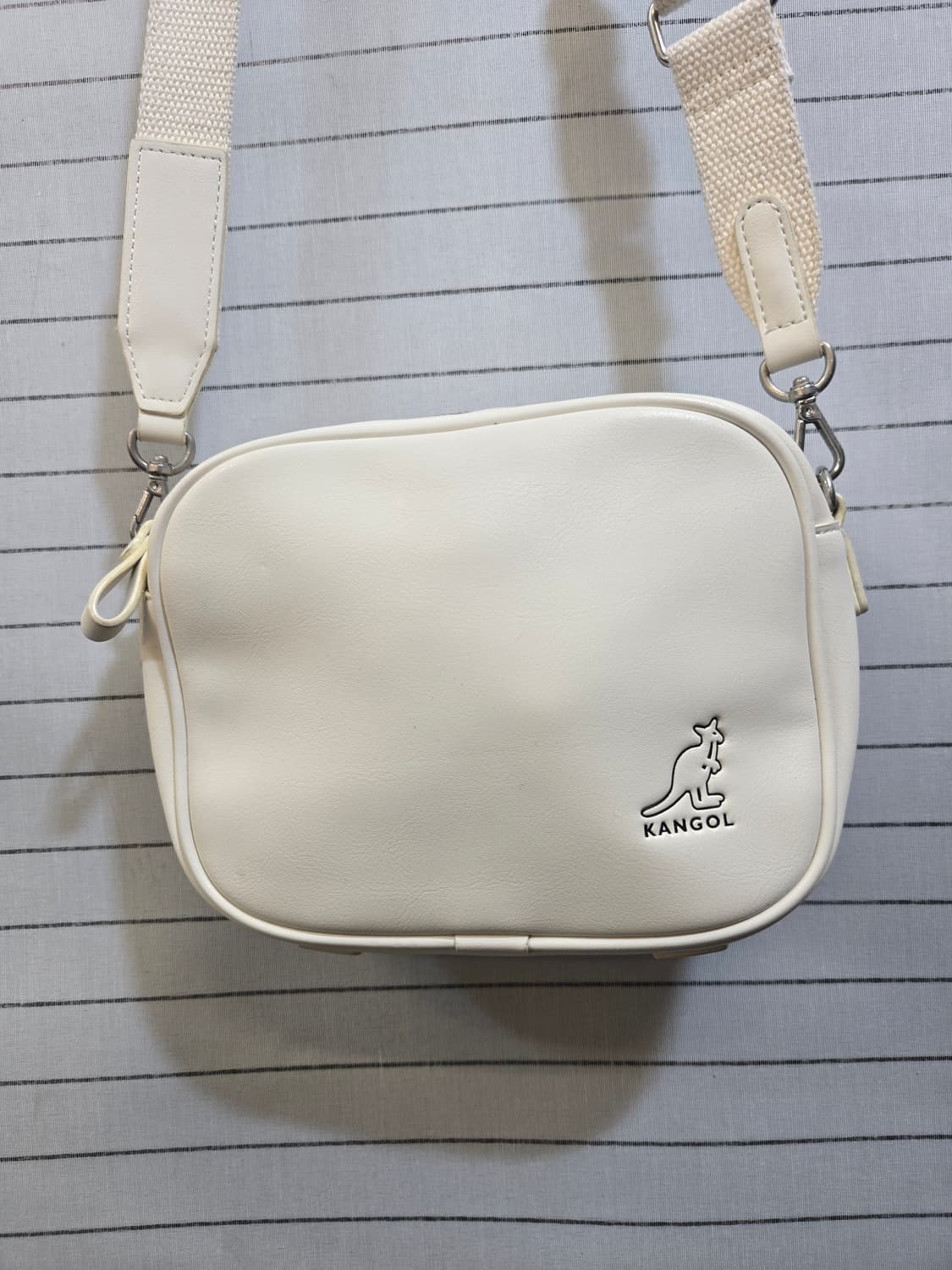 캉골 아이보리 미니 크로스백 상품이미지2