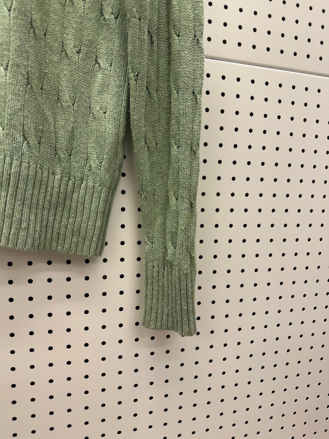 폴로 랄프로렌 퍼플 포니 케이블 니트 U270 상품이미지3