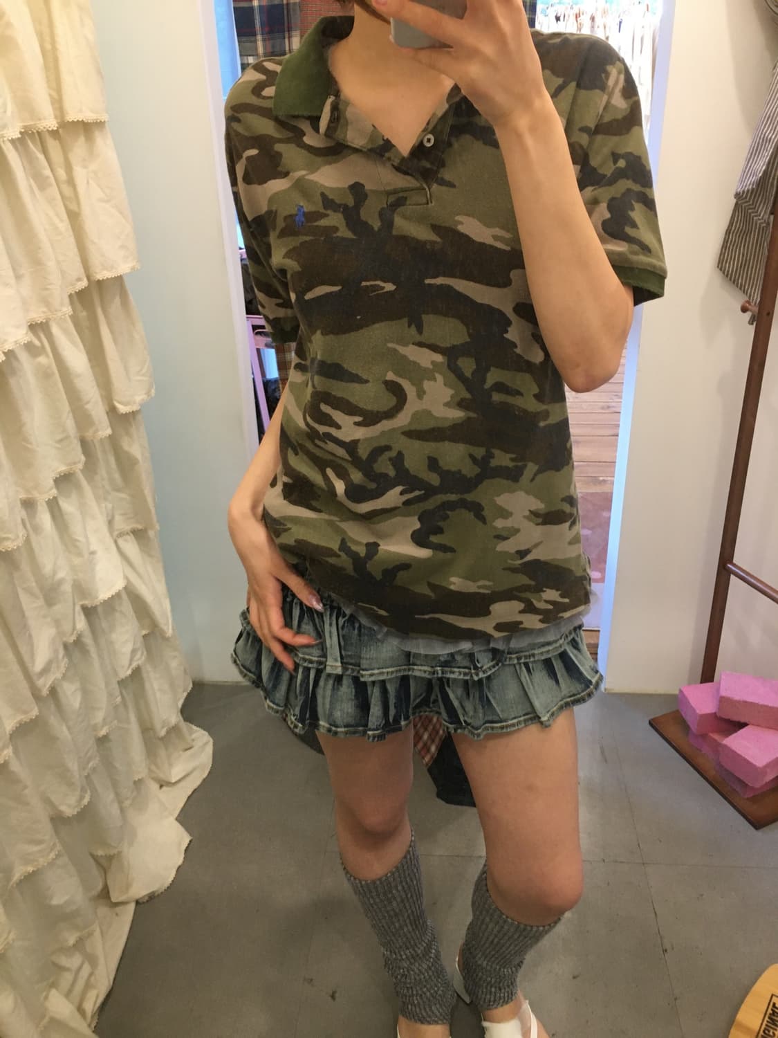 폴로 카키 카모 카라티 상품이미지4