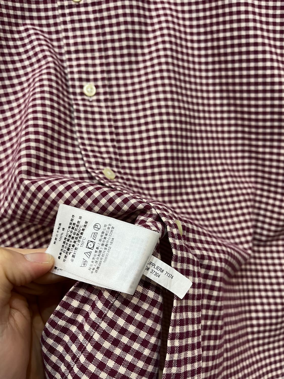 폴로랄프로렌 체크 셔츠  상품이미지5