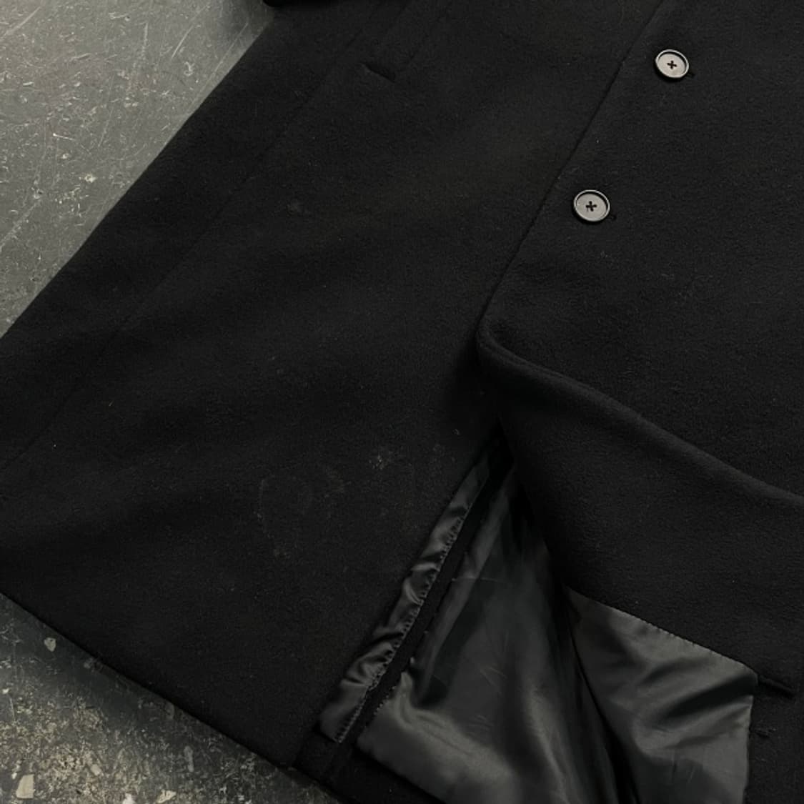 95-100 무신사 스탠다드 캐시미어 싱글코트  상품이미지3