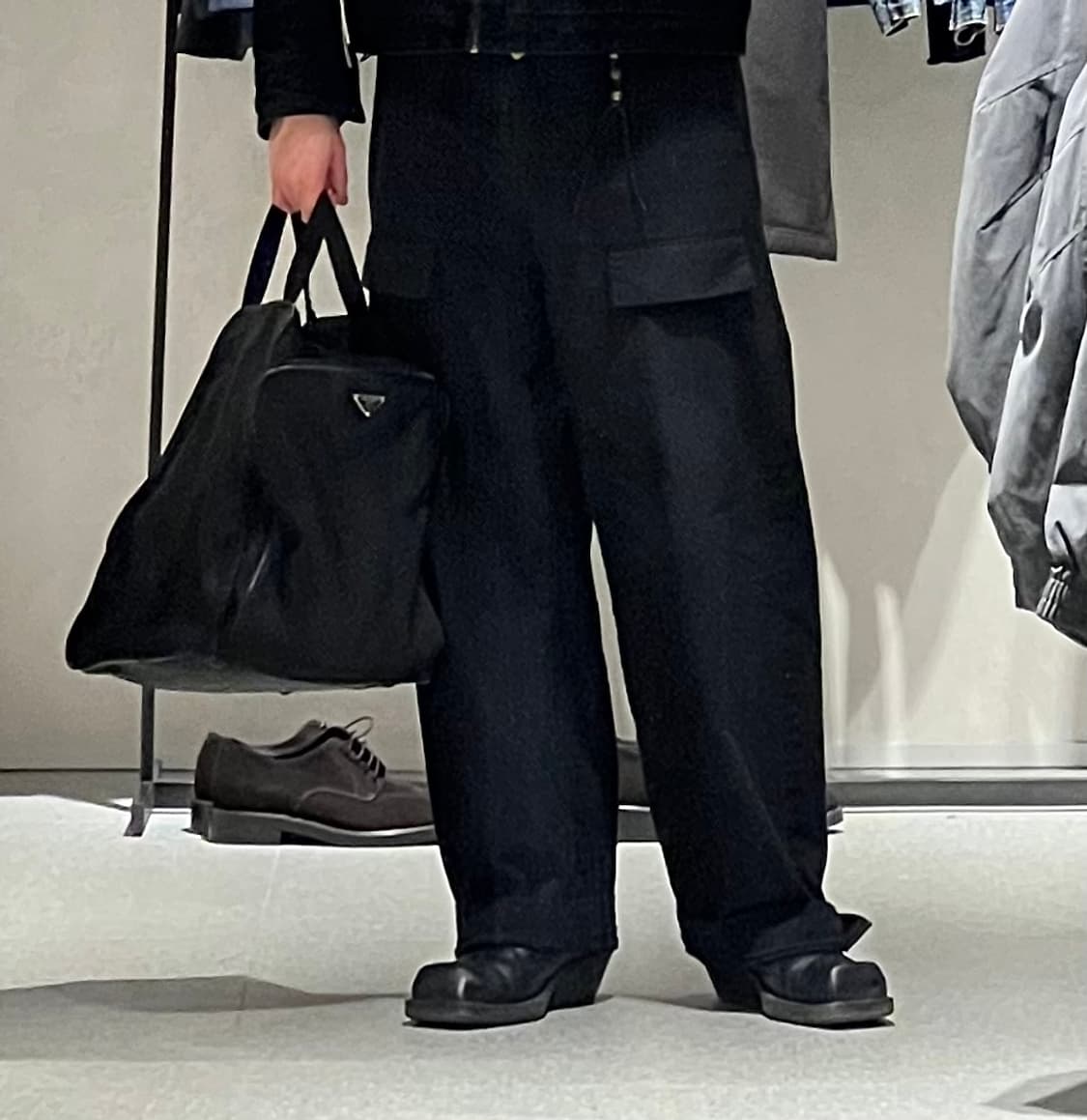 [유니섹스]프라다 빅사이즈 SKI Boot tote 토트/보스턴 백 상품이미지1