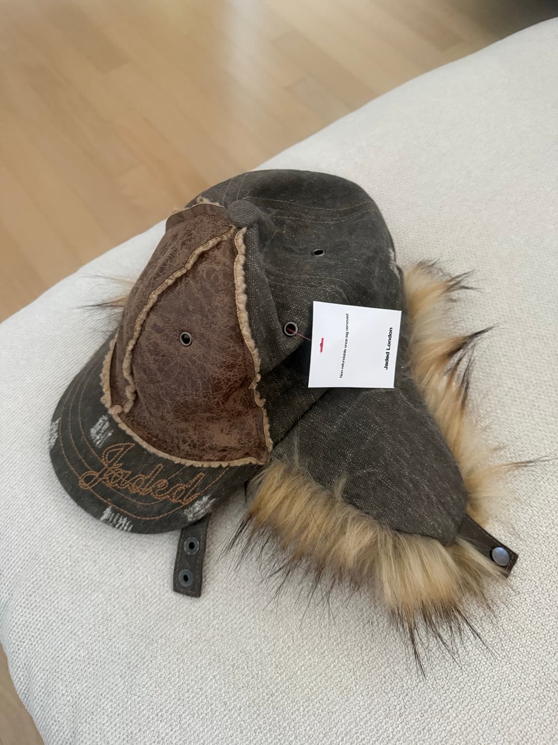 Jaded London 퍼 캡모자 새상품 상품이미지3