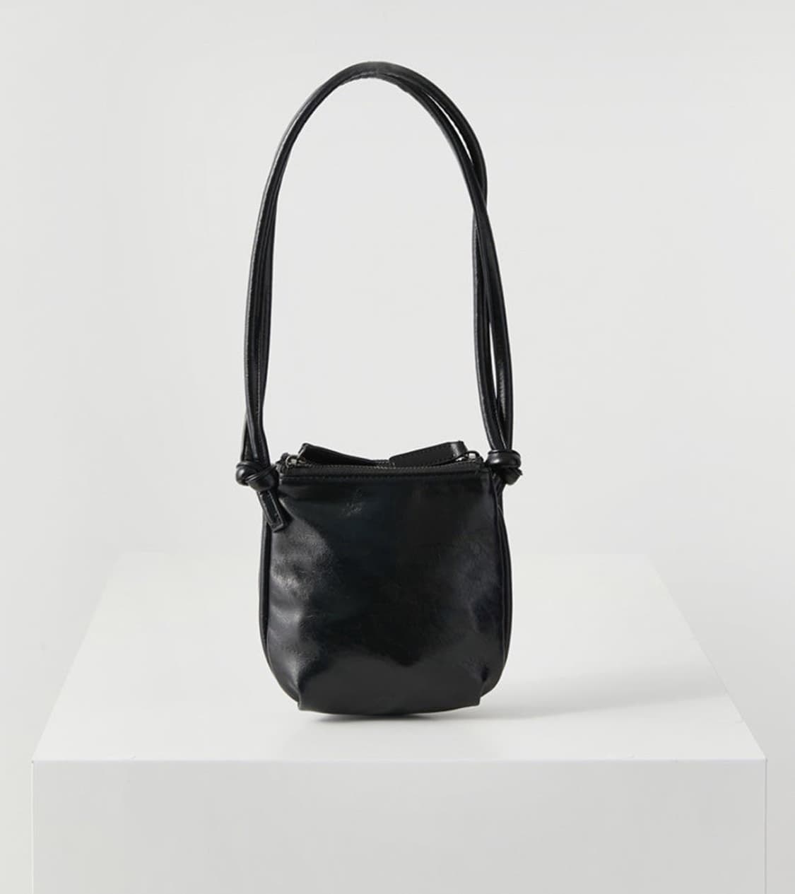 여밈 미니 레이어드백, 블랙 상품이미지2