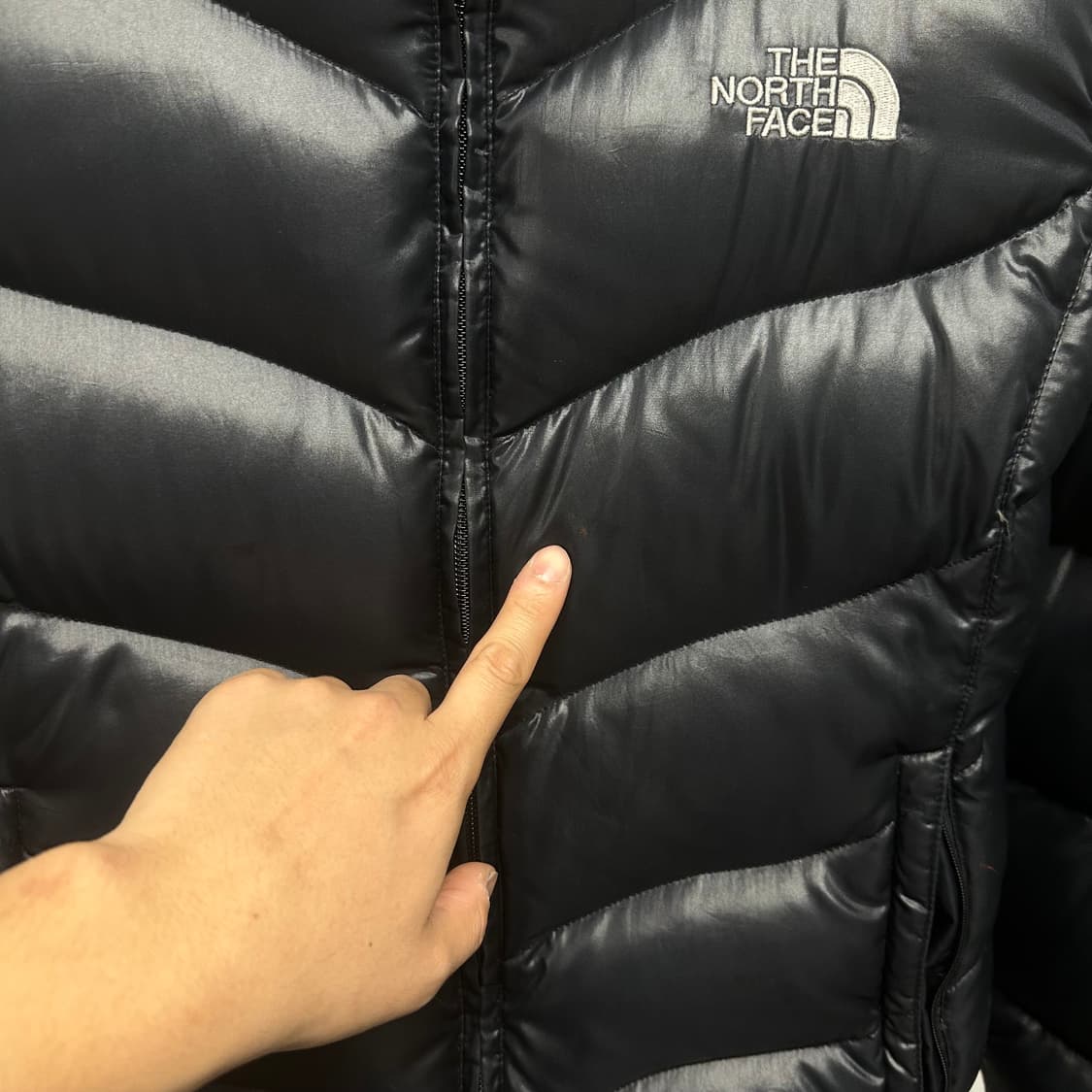 노스페이스 600 글로시 패딩 상품이미지7