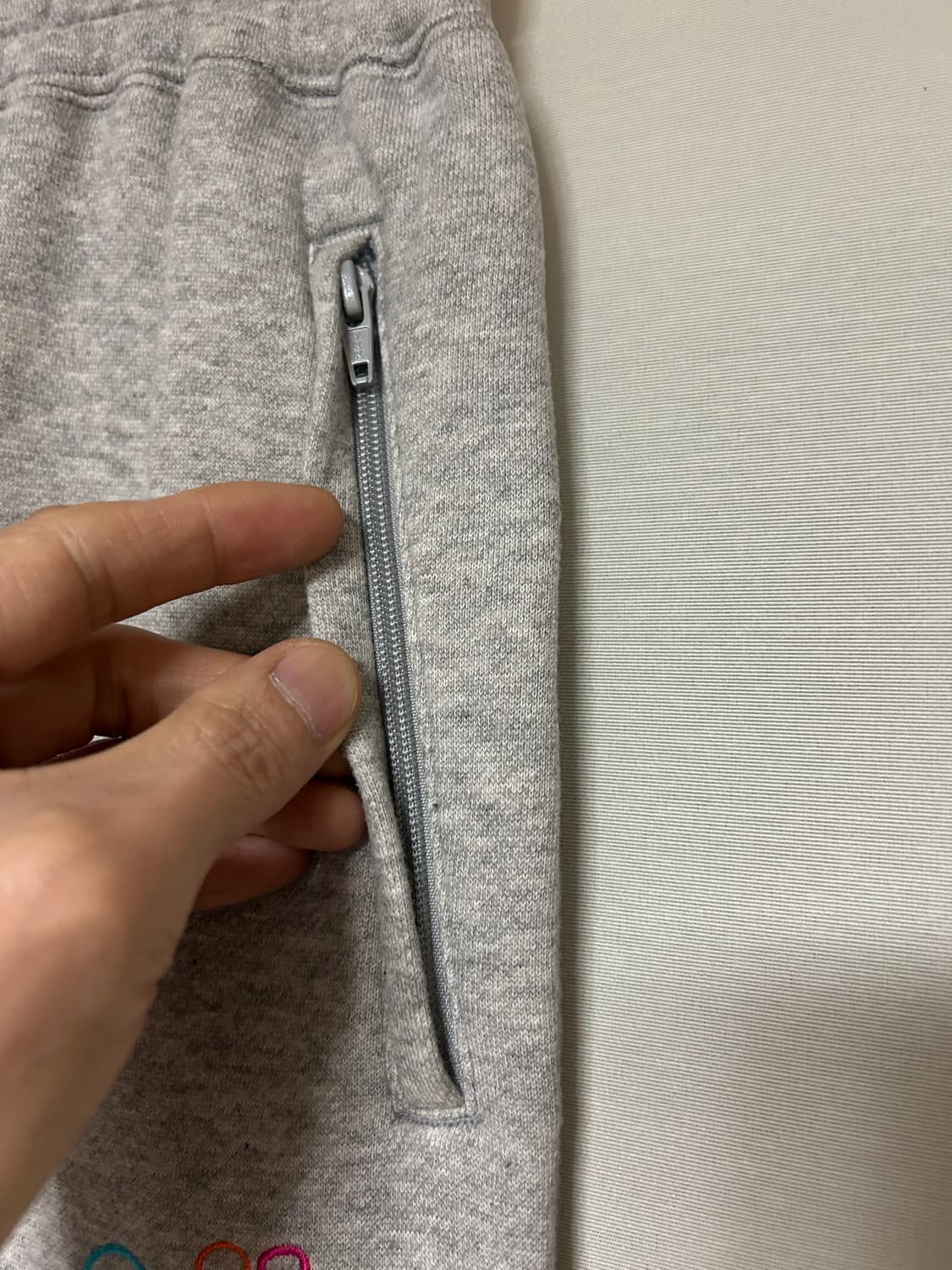 Lucien Pellat Finet grey sweat M 상품이미지4