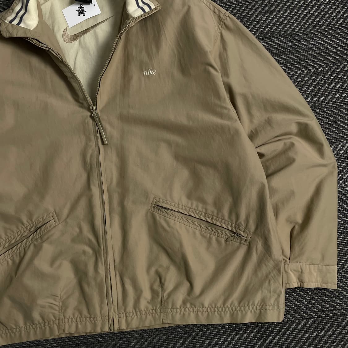 00s 나이키 올드스쿨 아치로고 미니멀 바람막이o 3732 상품이미지2