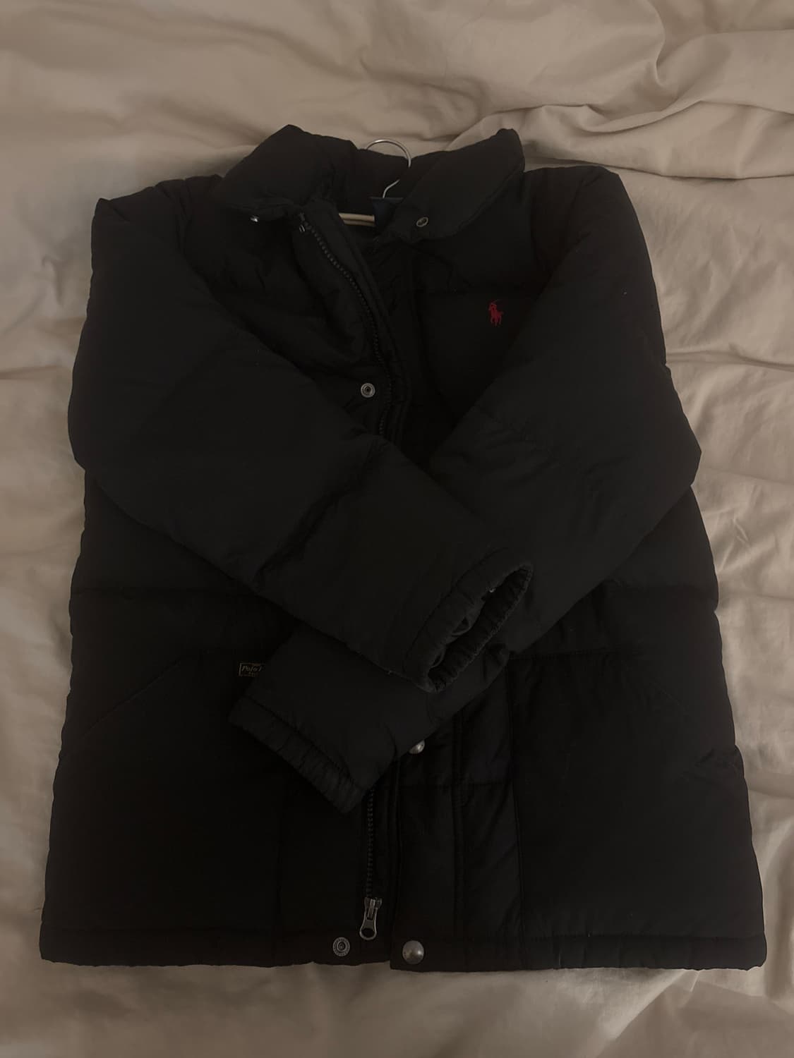 폴로 후드 패딩 상품이미지1