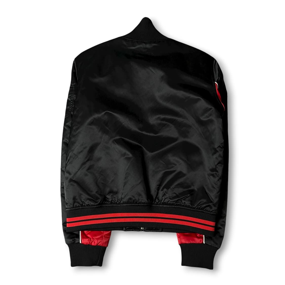 에비수 빅로고 검정 레드 바시티 자켓 M 상품이미지3