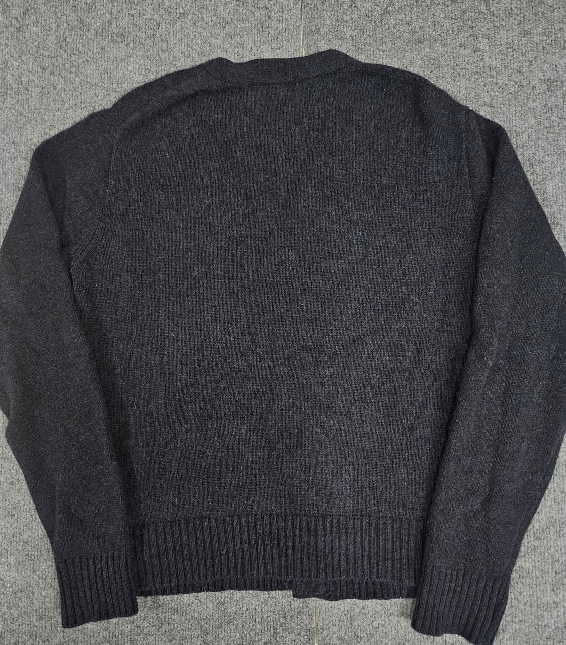 폴로 랄프로렌 블랙 울 가디건 급처 상품이미지3