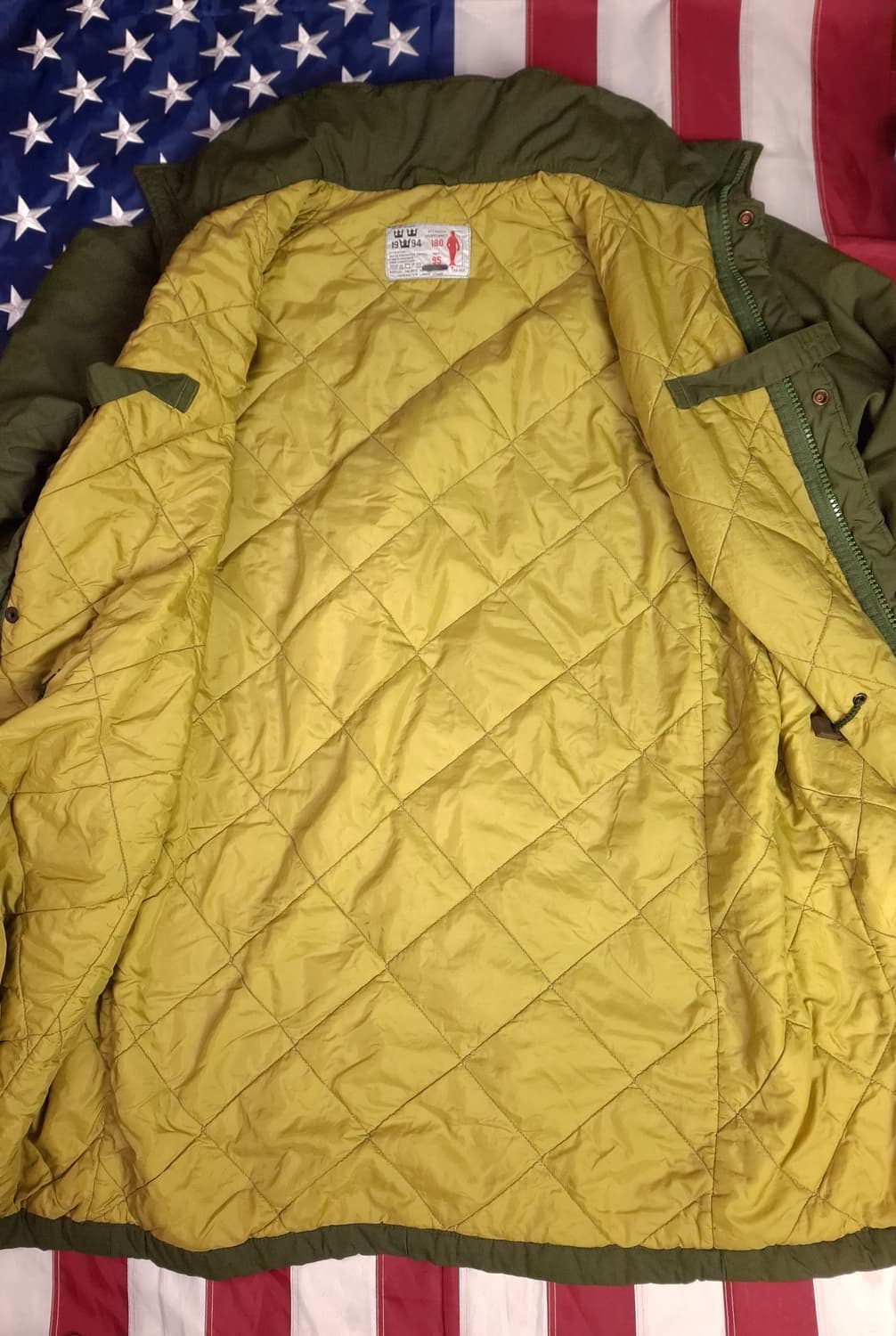 특A급 오리지날 스웨덴군 M-90 조인성파카 상품이미지7