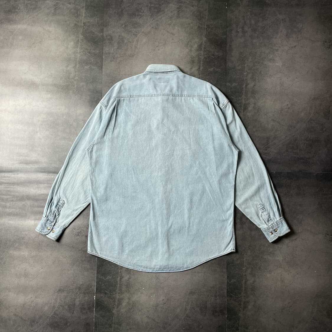 TEXX 빈티지 다운버튼 코튼 데님 셔츠 A00673 상품이미지8