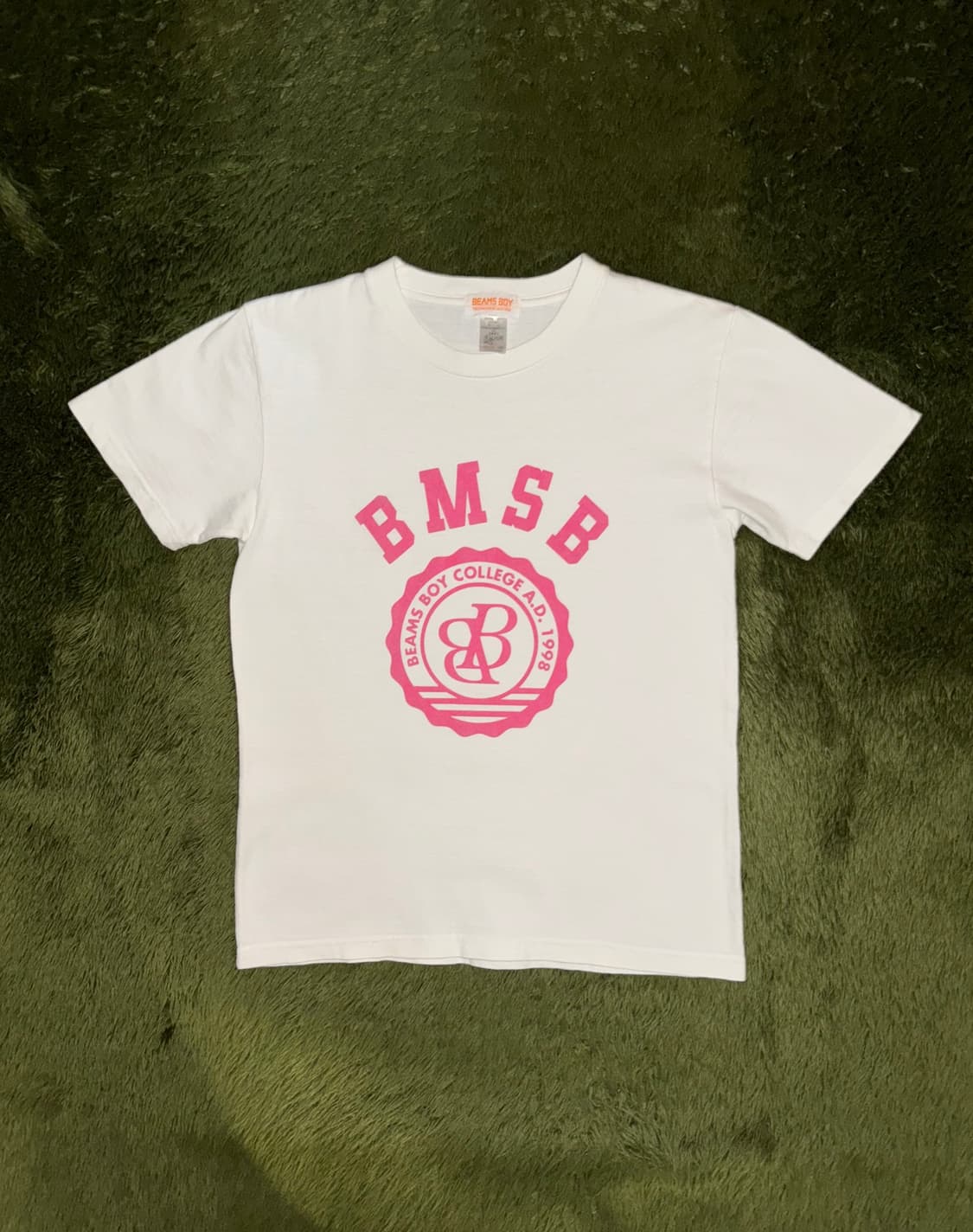 BEAMS BOY 빔즈보이 오리지널 로고 프린트 티셔츠 상품이미지1