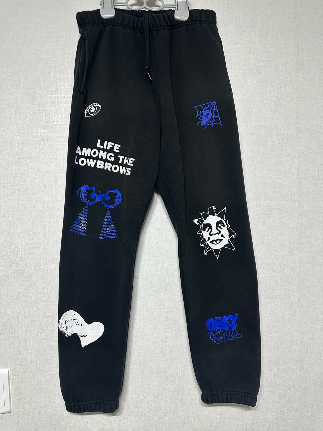 오베이 프린팅 스웻팬츠 M 상품이미지1