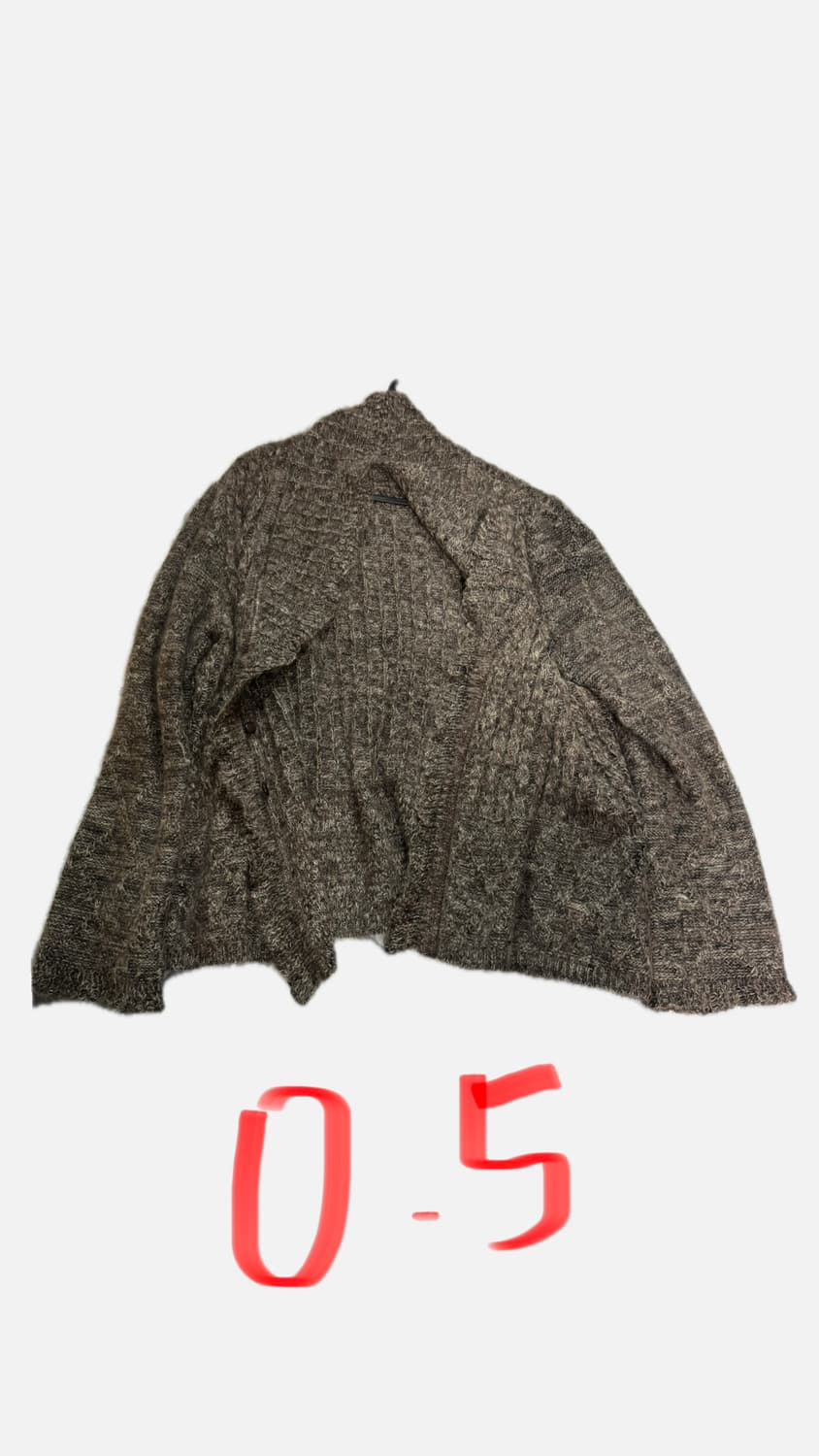 모리걸 털 가디건 상품이미지1