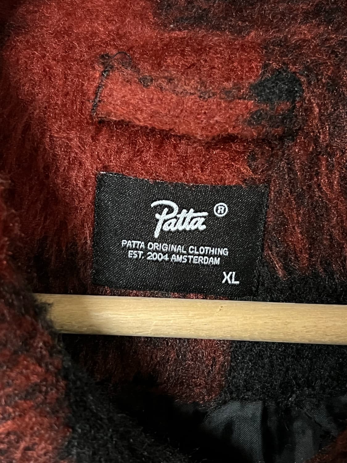 파타(Patta) 모헤어 체크 카 자켓/XL 상품이미지6