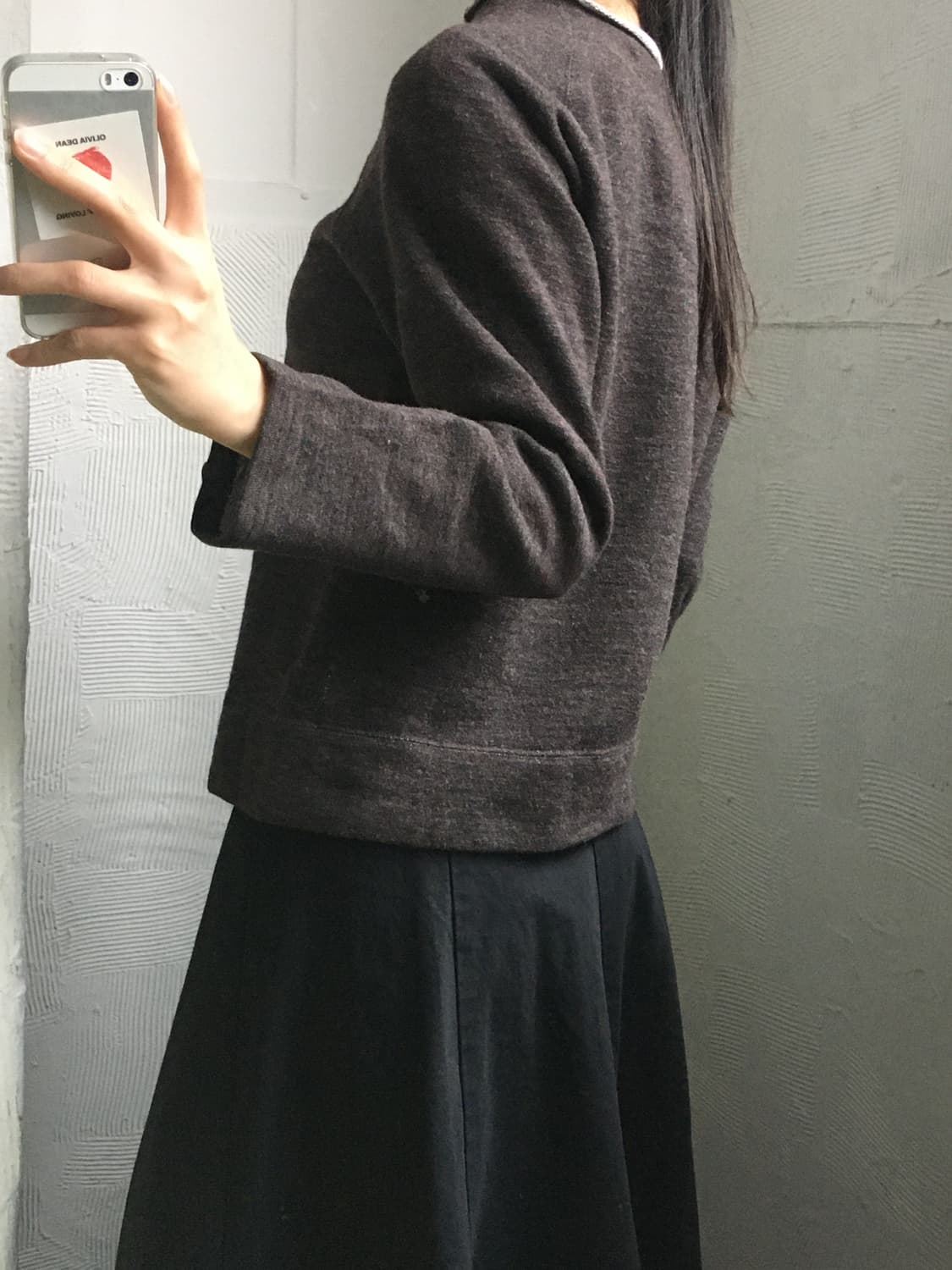 Y’s 요지야마모토 브라운 롱슬리브 상품이미지3