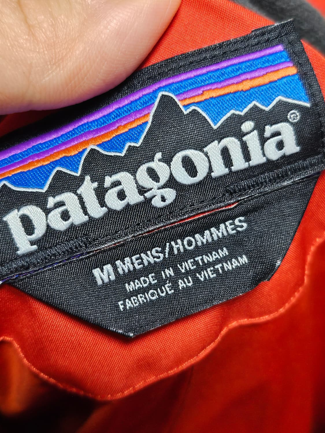 파타고니아 트리오렛 자켓 고어텍스  바람막이 오렌지 M 상품이미지5