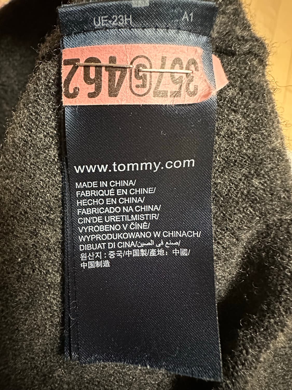 타미힐피거 차콜니트 상품이미지4