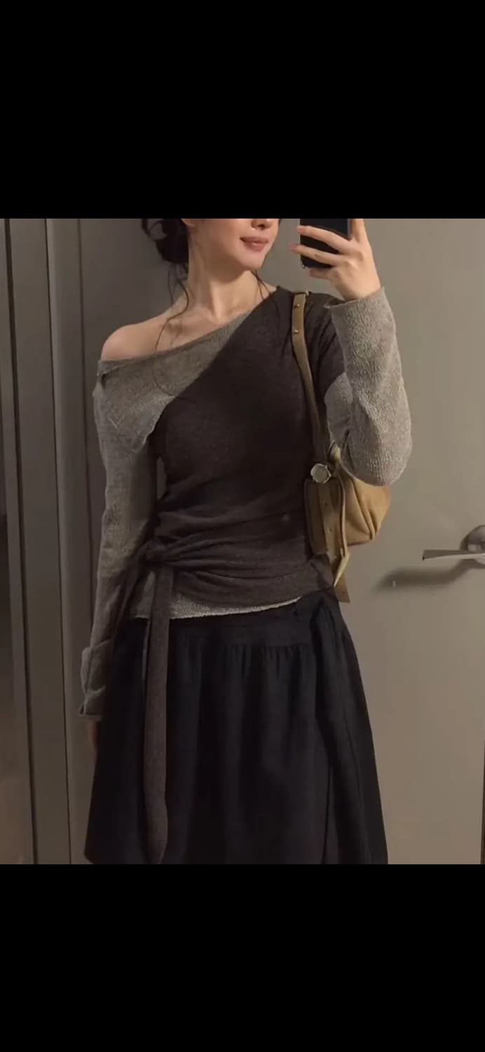 아우로 보헤미안 스냅 탑 [Free] 상품이미지2