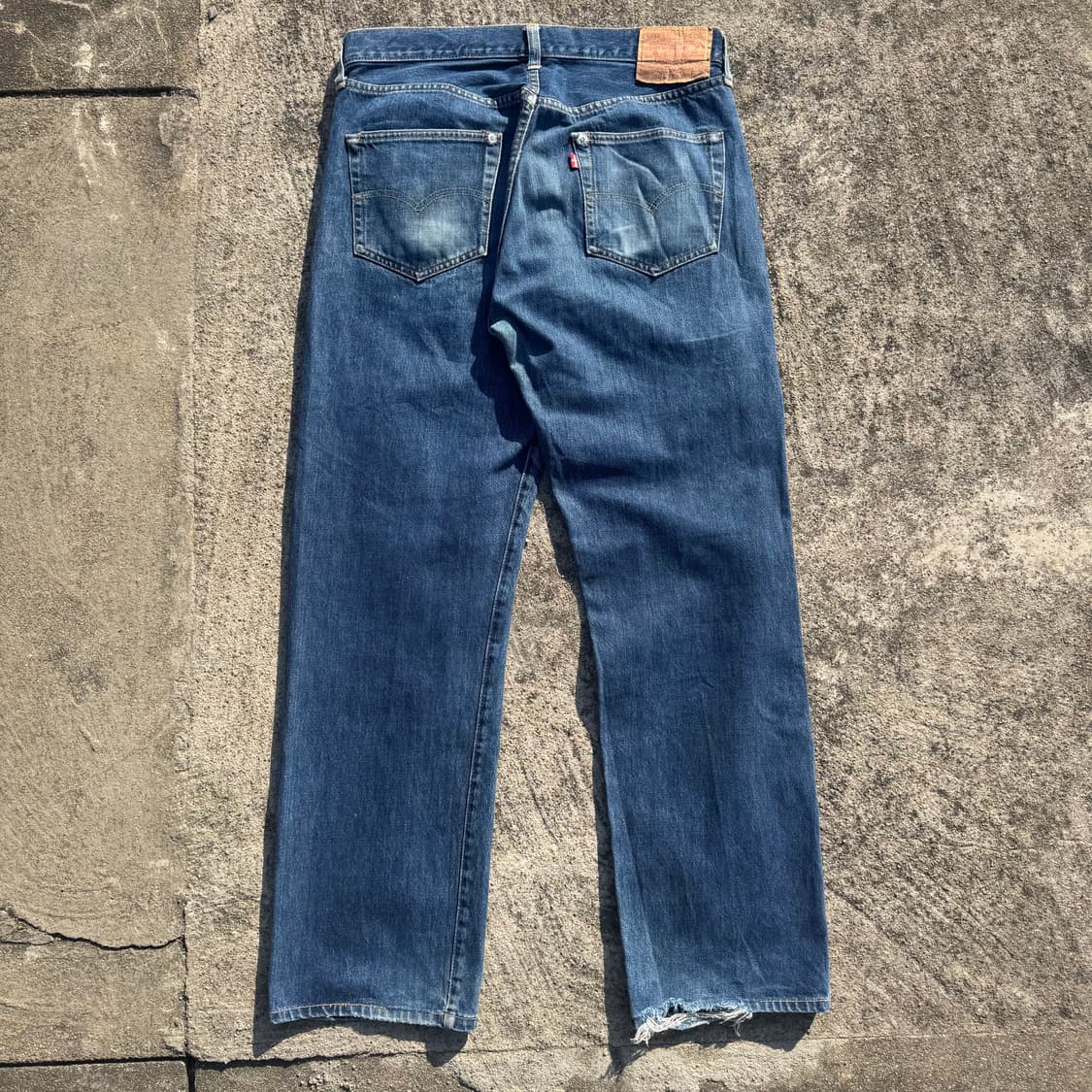 [33] 90s Levis 555리벳 55501 셀비지 데님 팬츠 상품이미지2